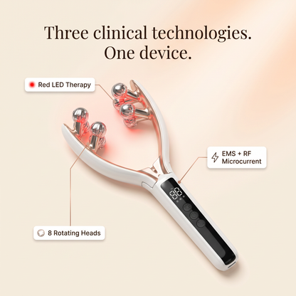 Halo Sculpt Pro™ — 8-Head EMS + RF Sculpting Device for Lift, Contour & Tone